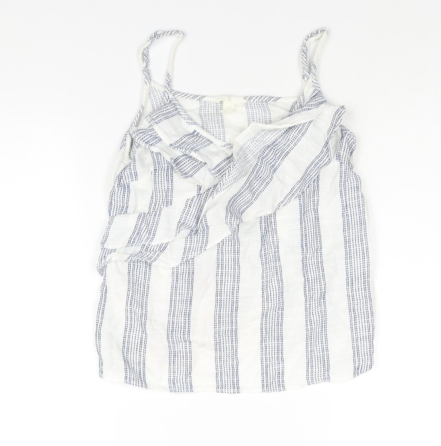 Womens UK Size 8 H&M White Camisole Blouse