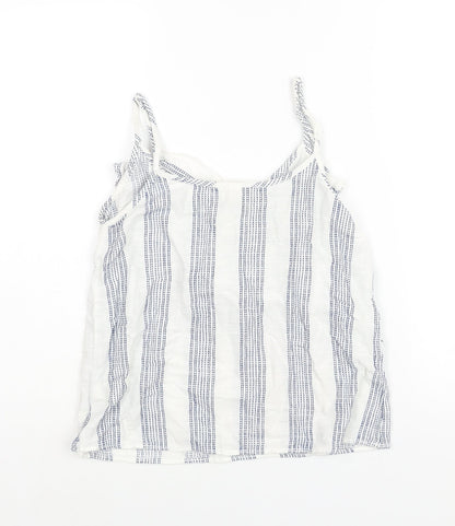 Womens UK Size 8 H&M White Camisole Blouse