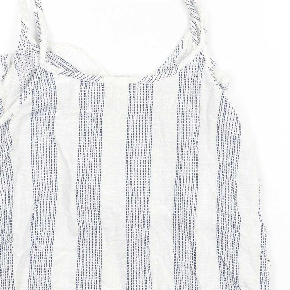 Womens UK Size 8 H&M White Camisole Blouse