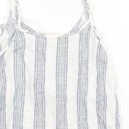 Womens UK Size 8 H&M White Camisole Blouse