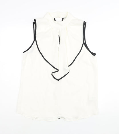 Womens UK Size 12 NEXT Ivory Camisole Blouse