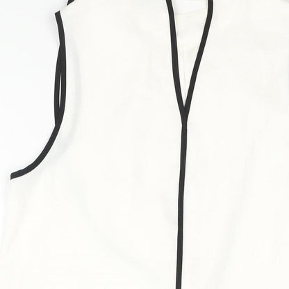 Womens UK Size 12 NEXT Ivory Camisole Blouse