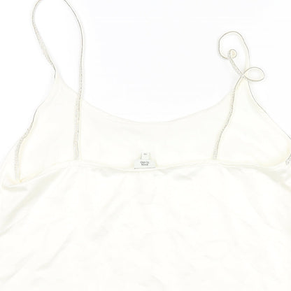 Womens UK Size 10 River Island Ivory Camisole Blouse