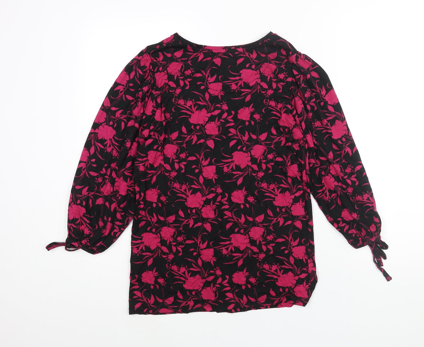 Womens UK Size 12 Principles Pink Basic Blouse