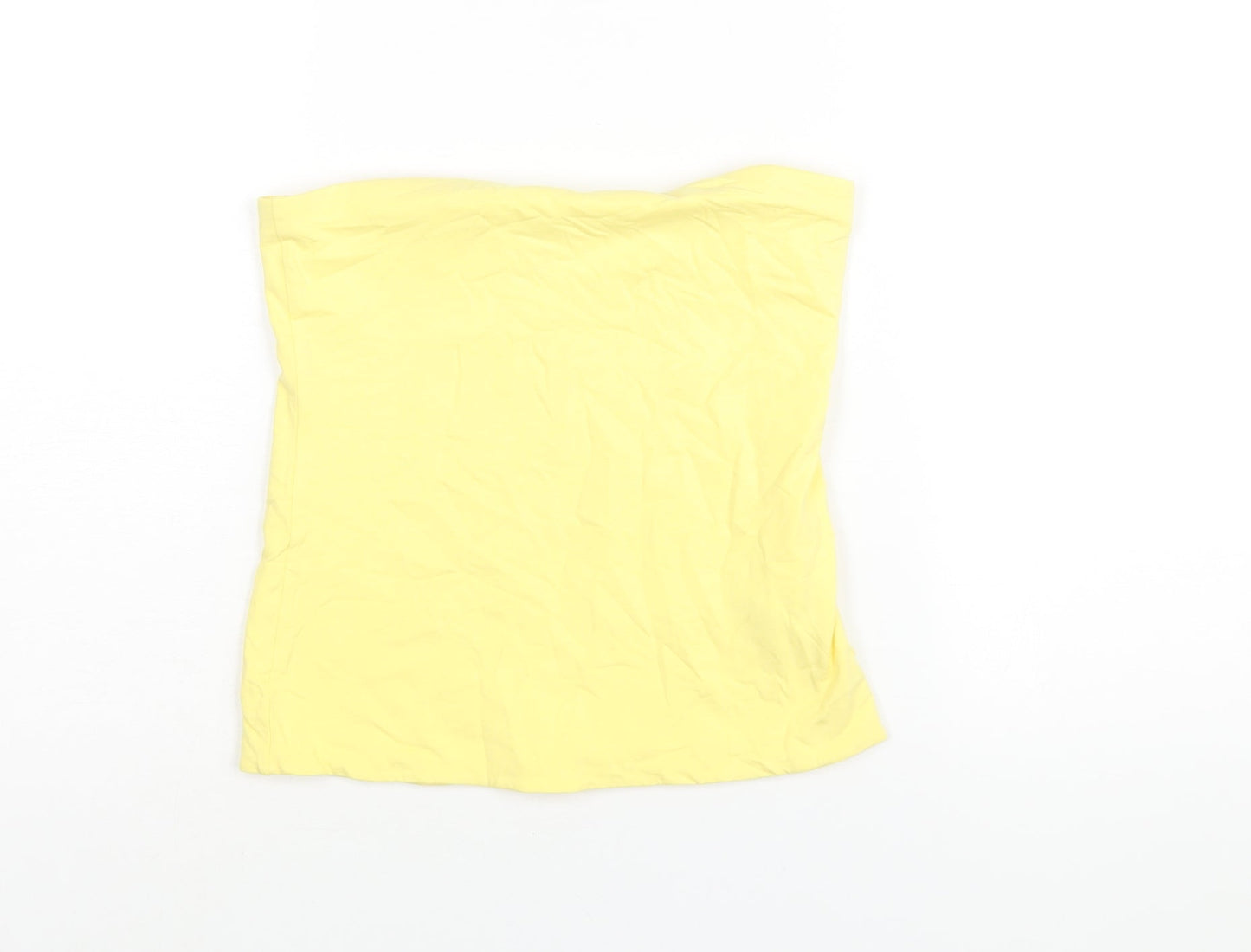 Womens UK Size 8 NEXT Yellow Basic Blouse