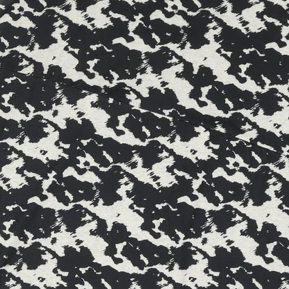 Marks and Spencer Womens Black Geometric Polyester A-Line Skirt Size 8