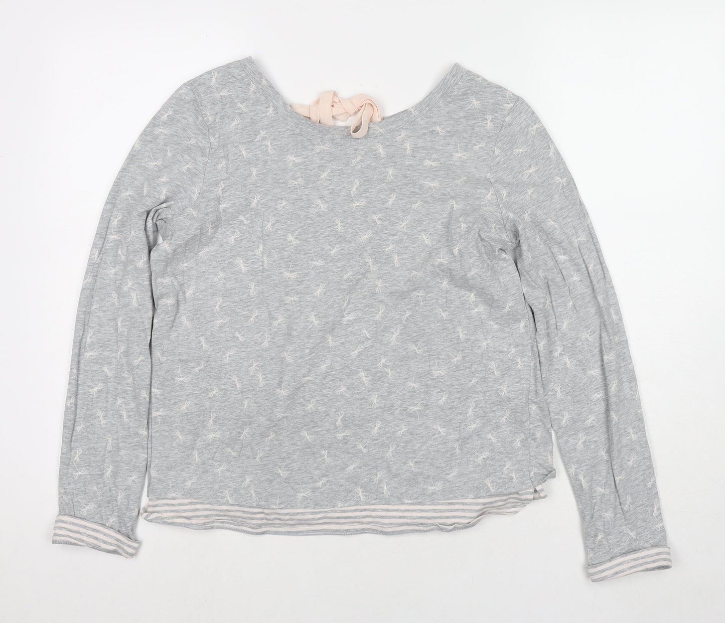 Womens UK Size 10 Marks and Spencer Grey Basic Blouse
