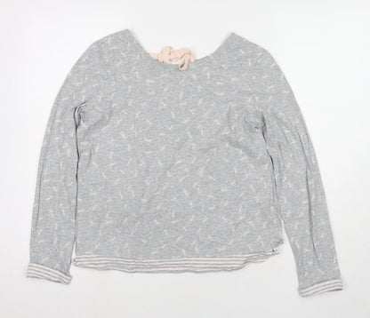 Womens UK Size 10 Marks and Spencer Grey Basic Blouse