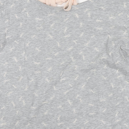 Womens UK Size 10 Marks and Spencer Grey Basic Blouse