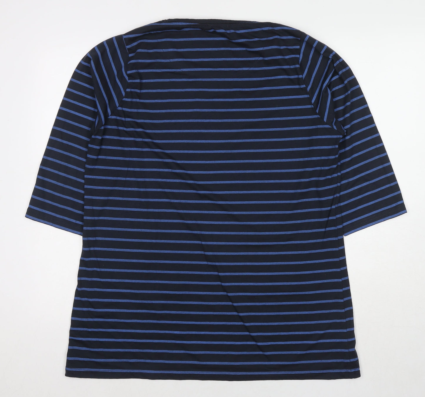 Womens UK Size 16 Pebble Bay Blue Tunic T-Shirt