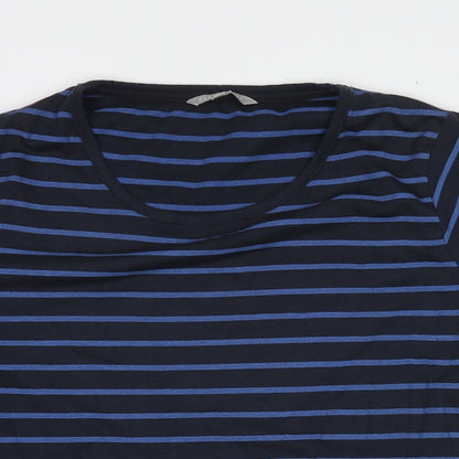 Womens UK Size 16 Pebble Bay Blue Tunic T-Shirt