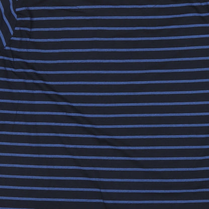 Womens UK Size 16 Pebble Bay Blue Tunic T-Shirt