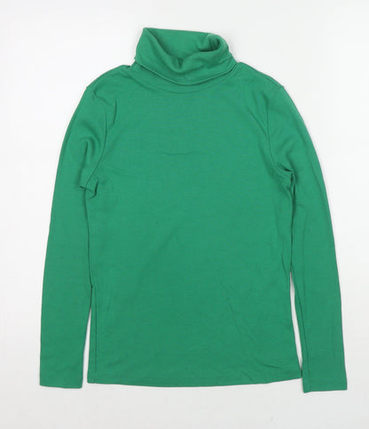 Emreco Womens Green Polyester Pullover Sweatshirt Size 10 Pullover