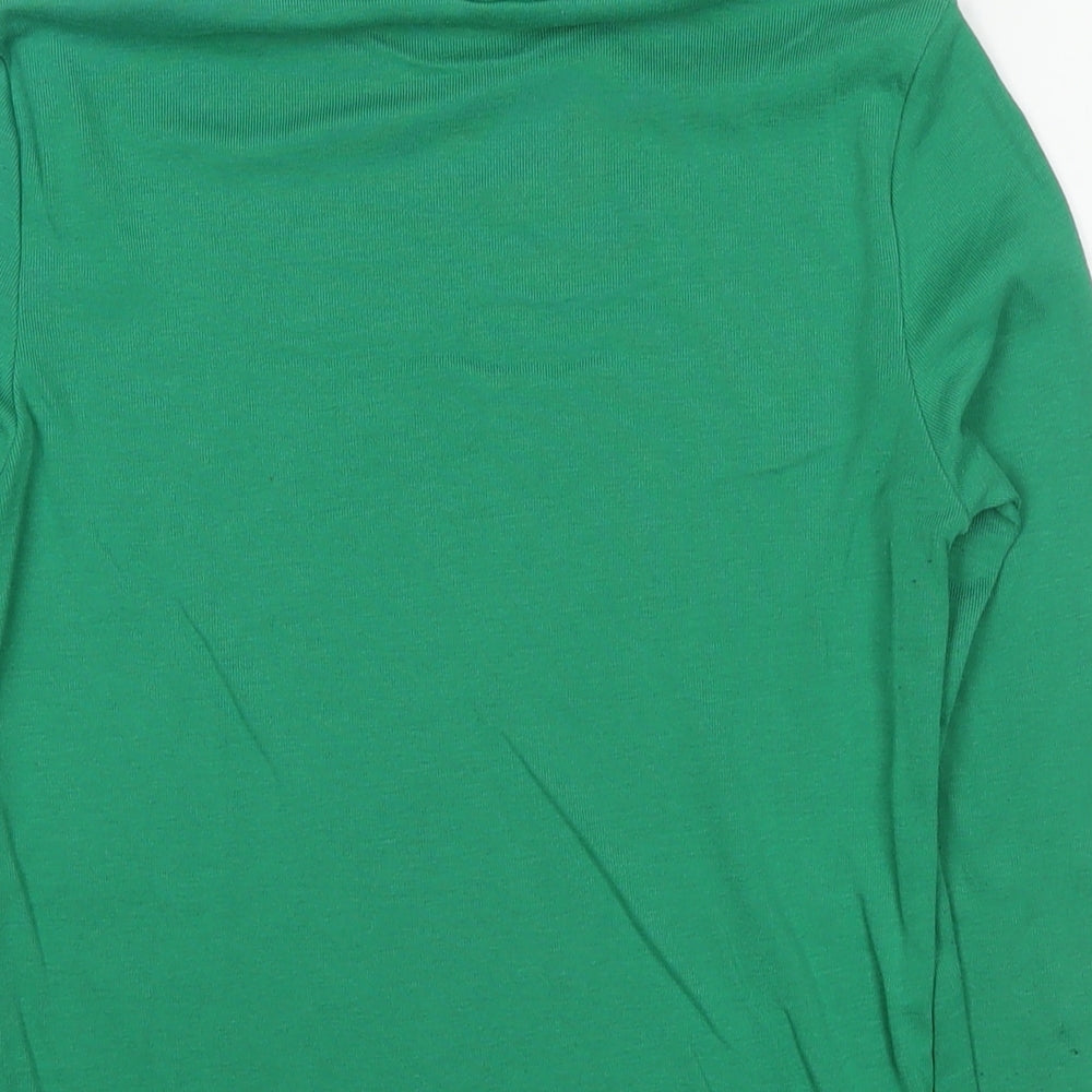Emreco Womens Green Polyester Pullover Sweatshirt Size 10 Pullover