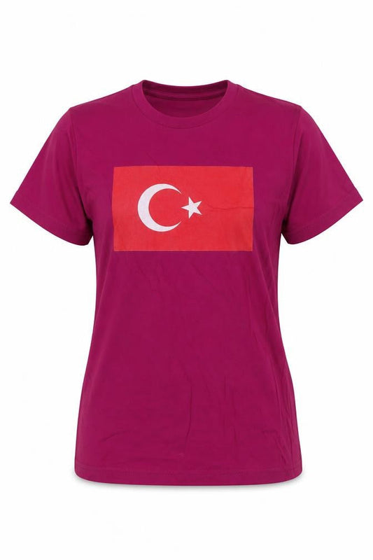 Womens UK Size S American Apparel Purple Basic T-Shirt