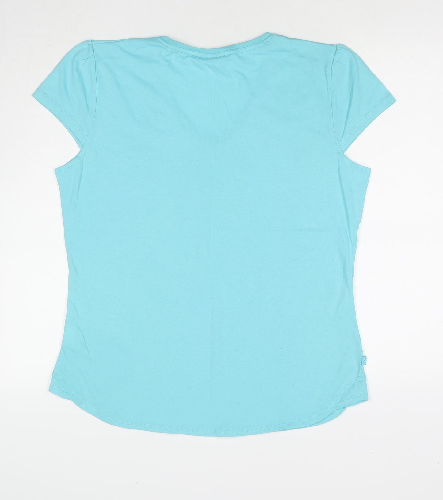 Womens UK Size 20 LA Gear Blue Basic T-Shirt
