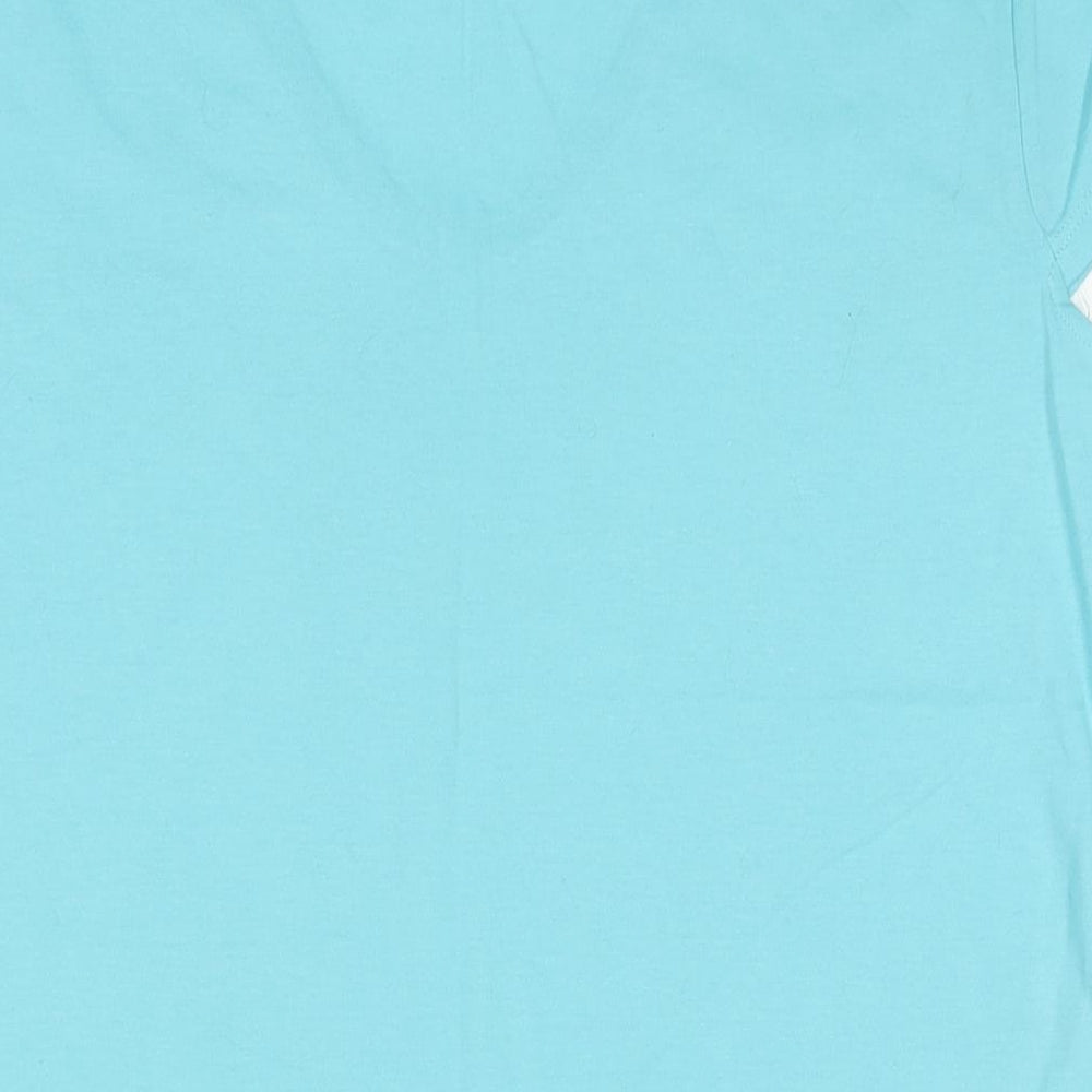 Womens UK Size 20 LA Gear Blue Basic T-Shirt