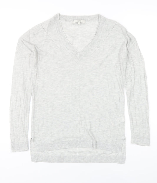 Womens UK Size 10 NEXT Grey Pullover Jumper
