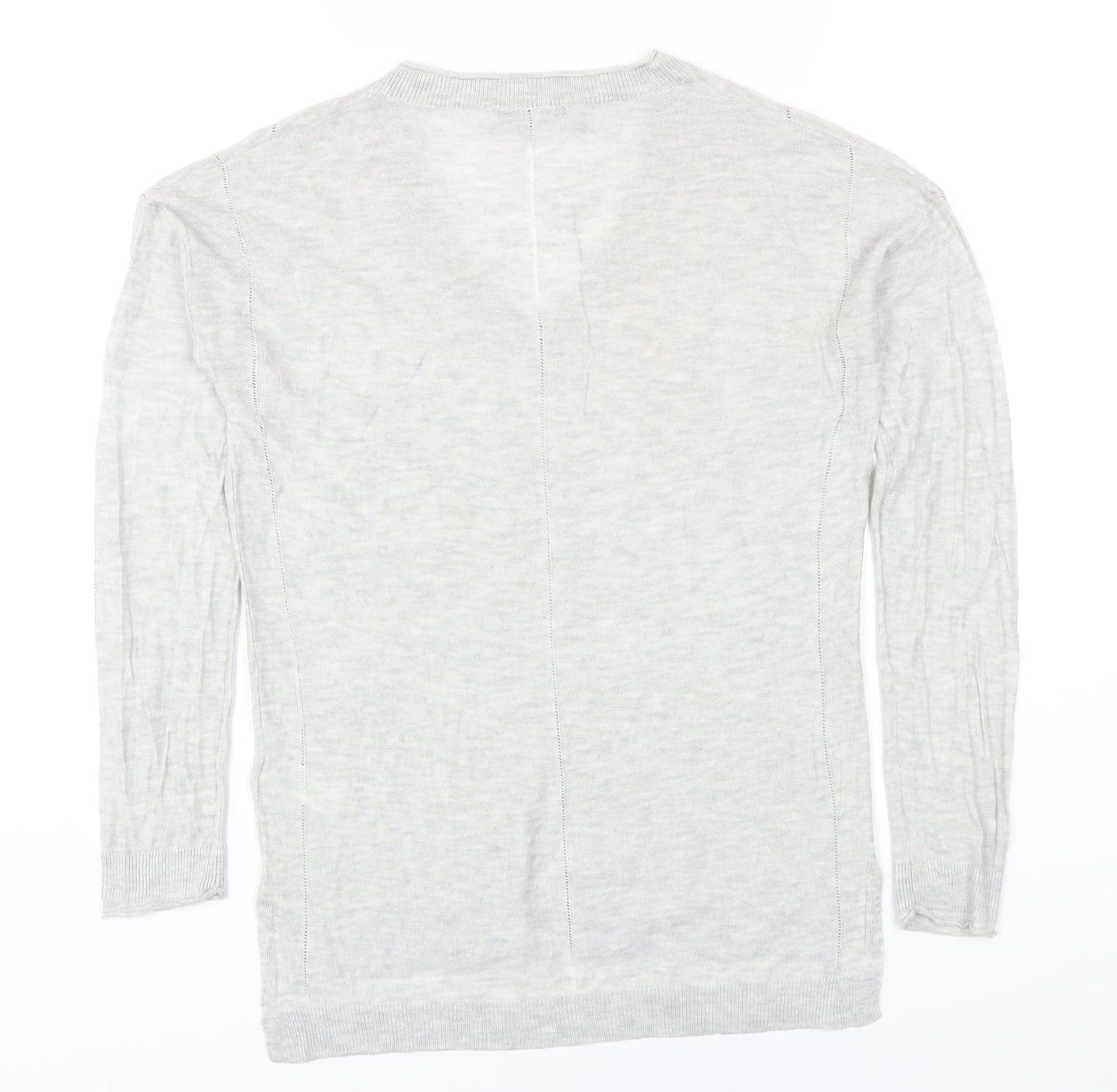 Womens UK Size 10 NEXT Grey Pullover Jumper