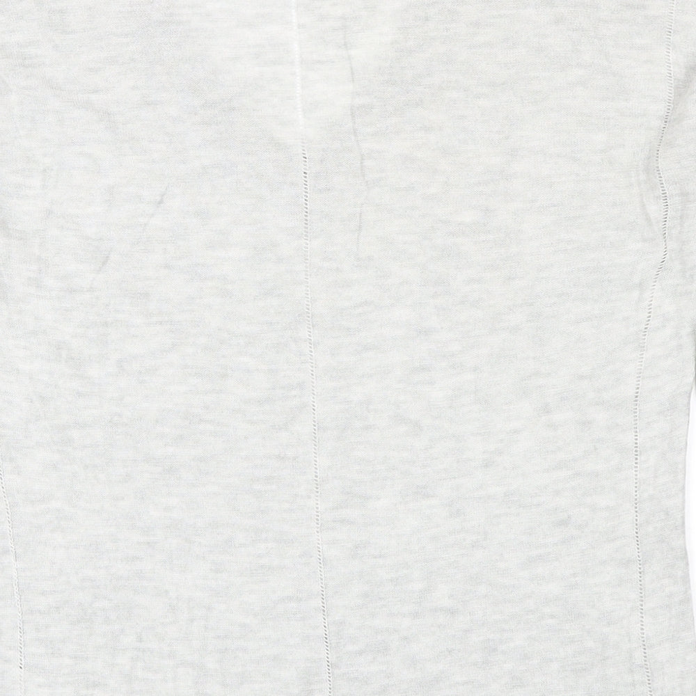 Womens UK Size 10 NEXT Grey Pullover Jumper