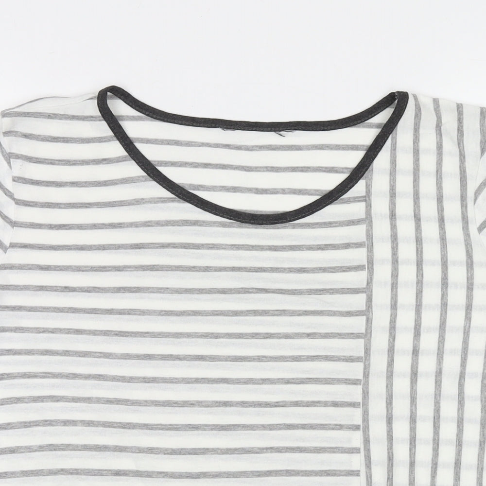 Womens UK Size 16 Dorothy Perkins White Basic T-Shirt