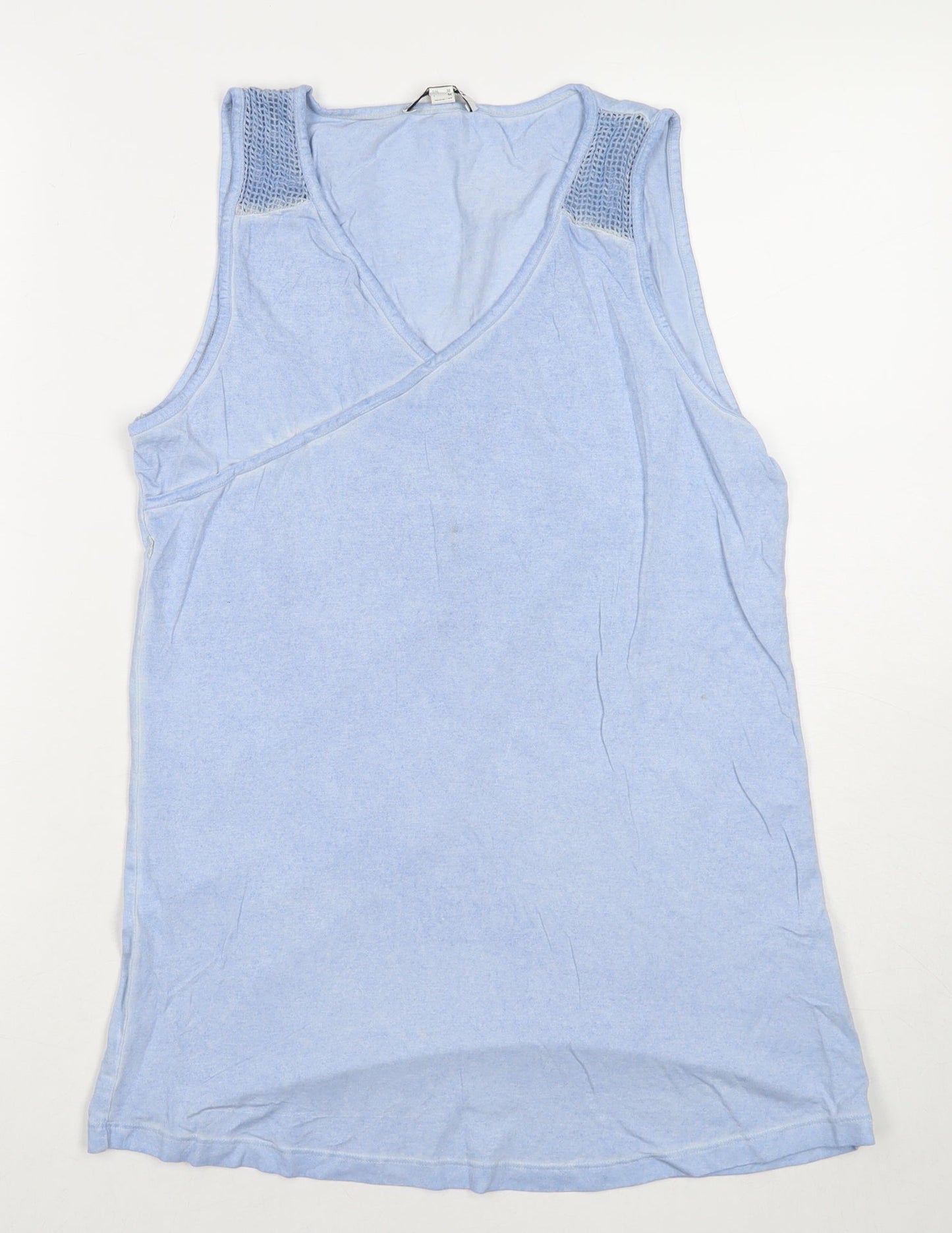 Womens UK Size 12 Steilmann Blue Basic Tank