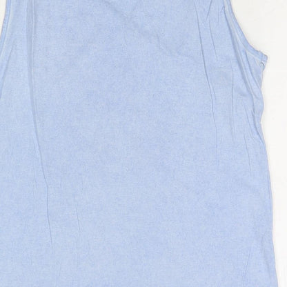 Womens UK Size 12 Steilmann Blue Basic Tank