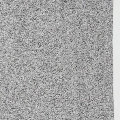 ASOS Womens Grey Viscose Tank Dress Size 10 Scoop Neck Pullover - Side Slit(s)