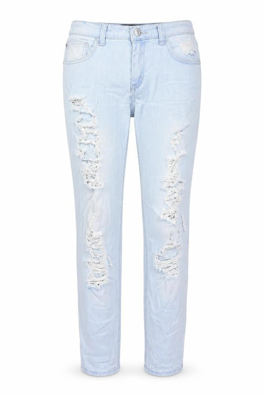 Jay Jays Womens Blue Cotton Skinny Jeans Size 6 L26 in Regular Zip