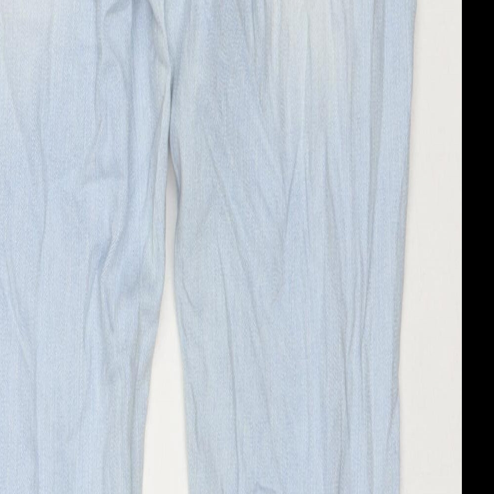 Jay Jays Womens Blue Cotton Skinny Jeans Size 6 L26 in Regular Zip