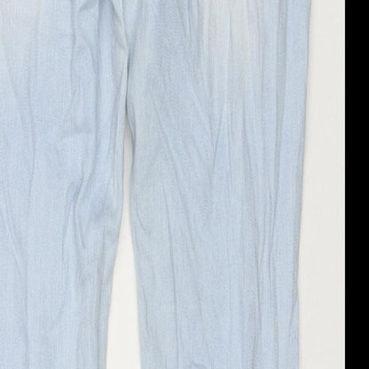 Jay Jays Womens Blue Cotton Skinny Jeans Size 6 L26 in Regular Zip