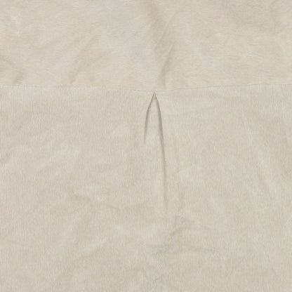 Womens UK Size XS Zara Beige Basic Button-Up