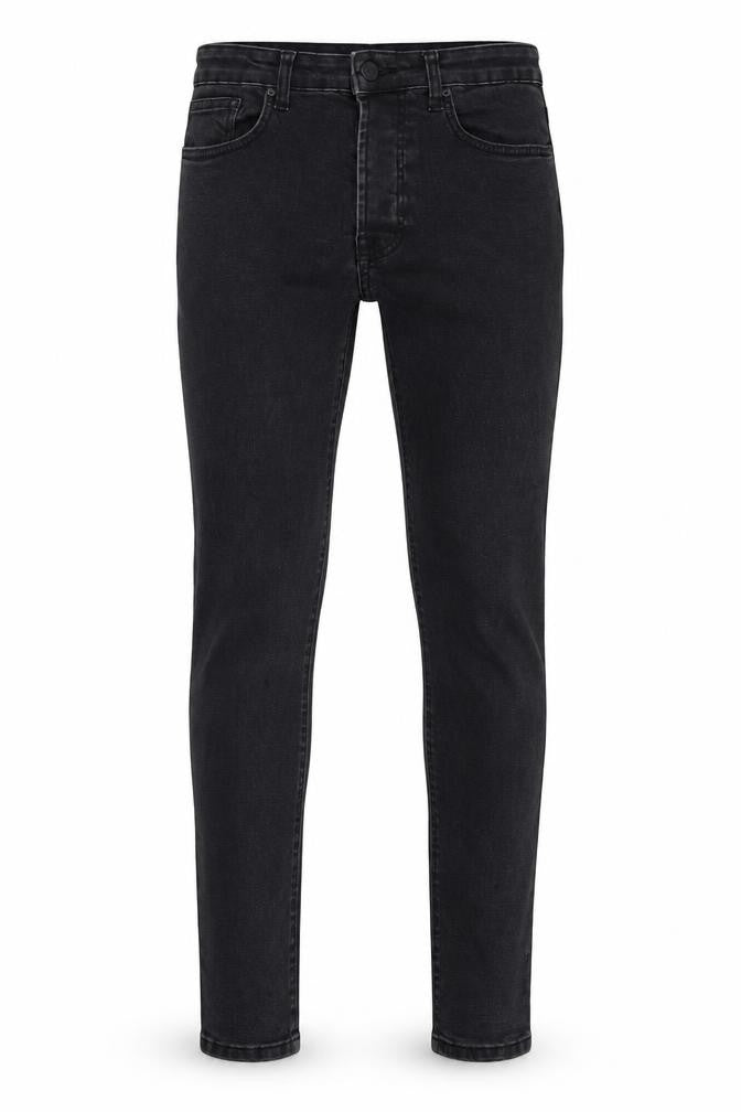 Mens UK Size 30 in Denim & Co. Regular Fit Skinny Black Jeans