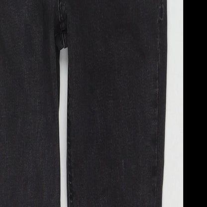 Denim & Co. Mens Black Cotton Skinny Jeans Size 30 in L30 in Regular Zip