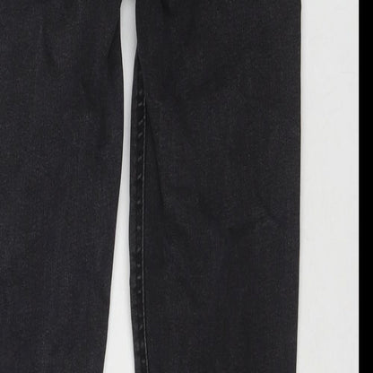 Denim & Co. Mens Black Cotton Skinny Jeans Size 30 in L30 in Regular Zip