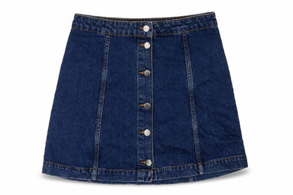 Womens UK Size 30 Topshop A-Line Denim Skirt