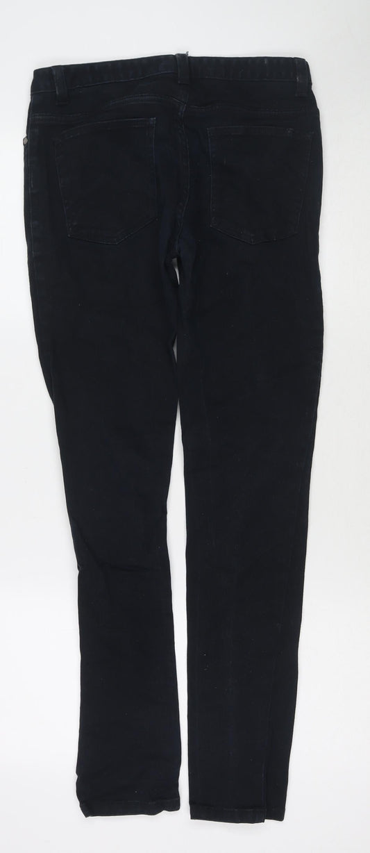 Denim & Co. Mens Black Cotton Skinny Jeans Size 30 in L32 in Regular Zip