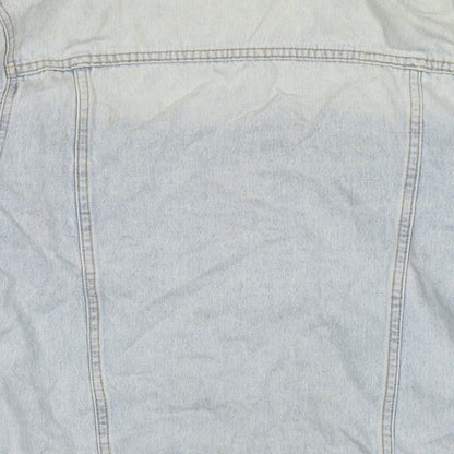Jack Wills Womens Blue Jacket Size 14 Button