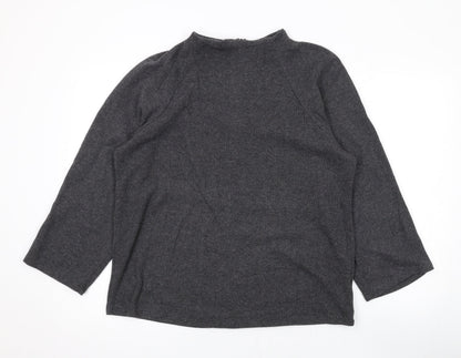 Womens UK Size 16 Marks and Spencer Grey Pullover Jumper