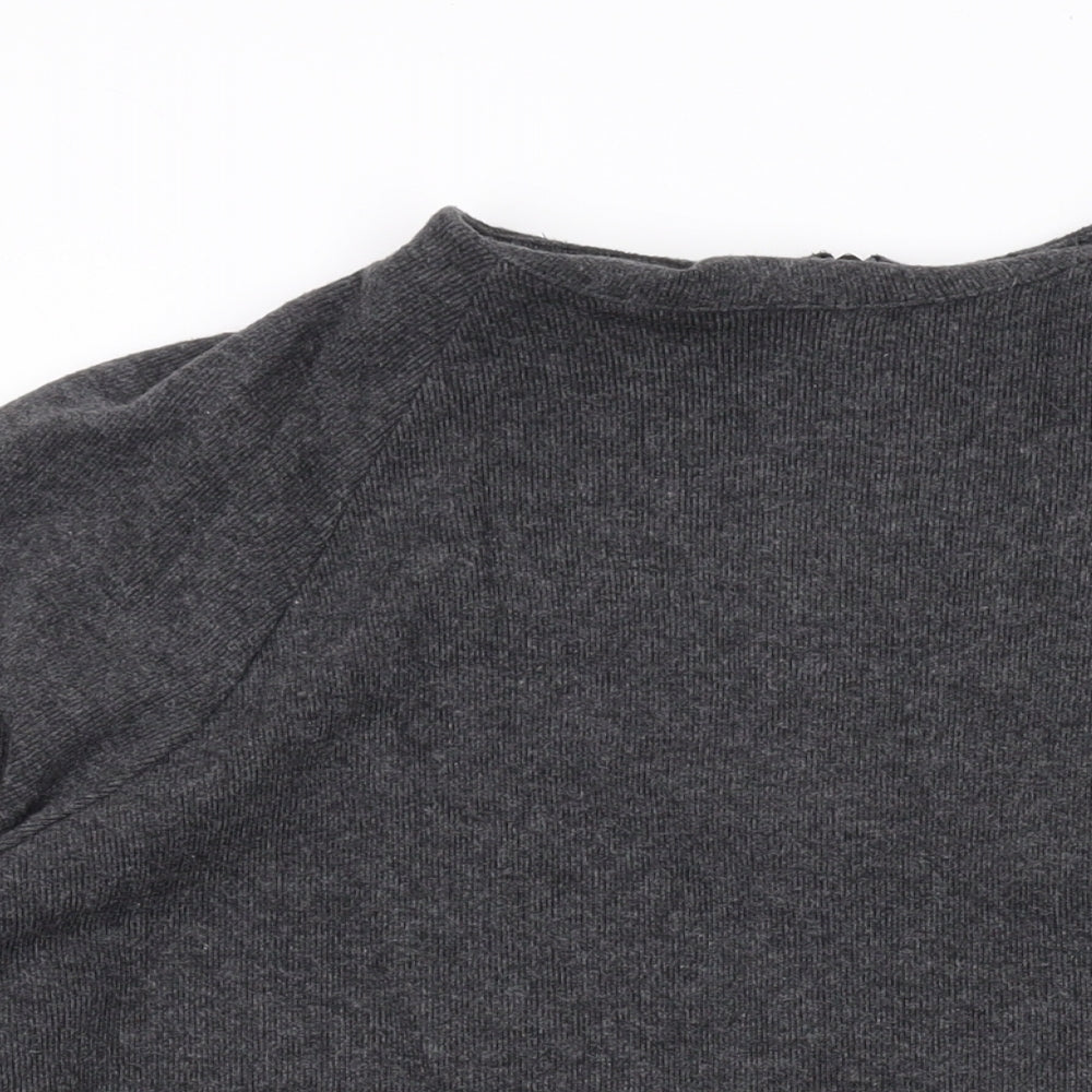 Womens UK Size 16 Marks and Spencer Grey Pullover Jumper