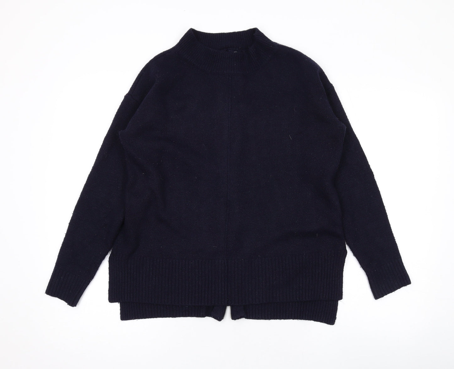 Womens UK Size 12 Red Herring Blue Pullover Jumper