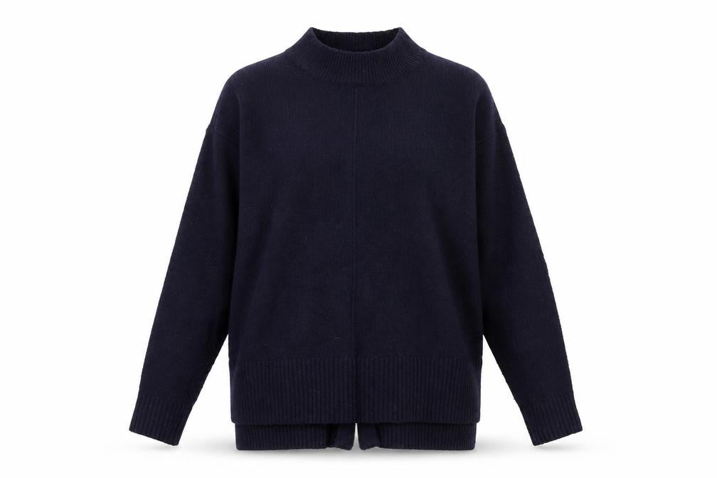 Womens UK Size 12 Red Herring Blue Pullover Jumper