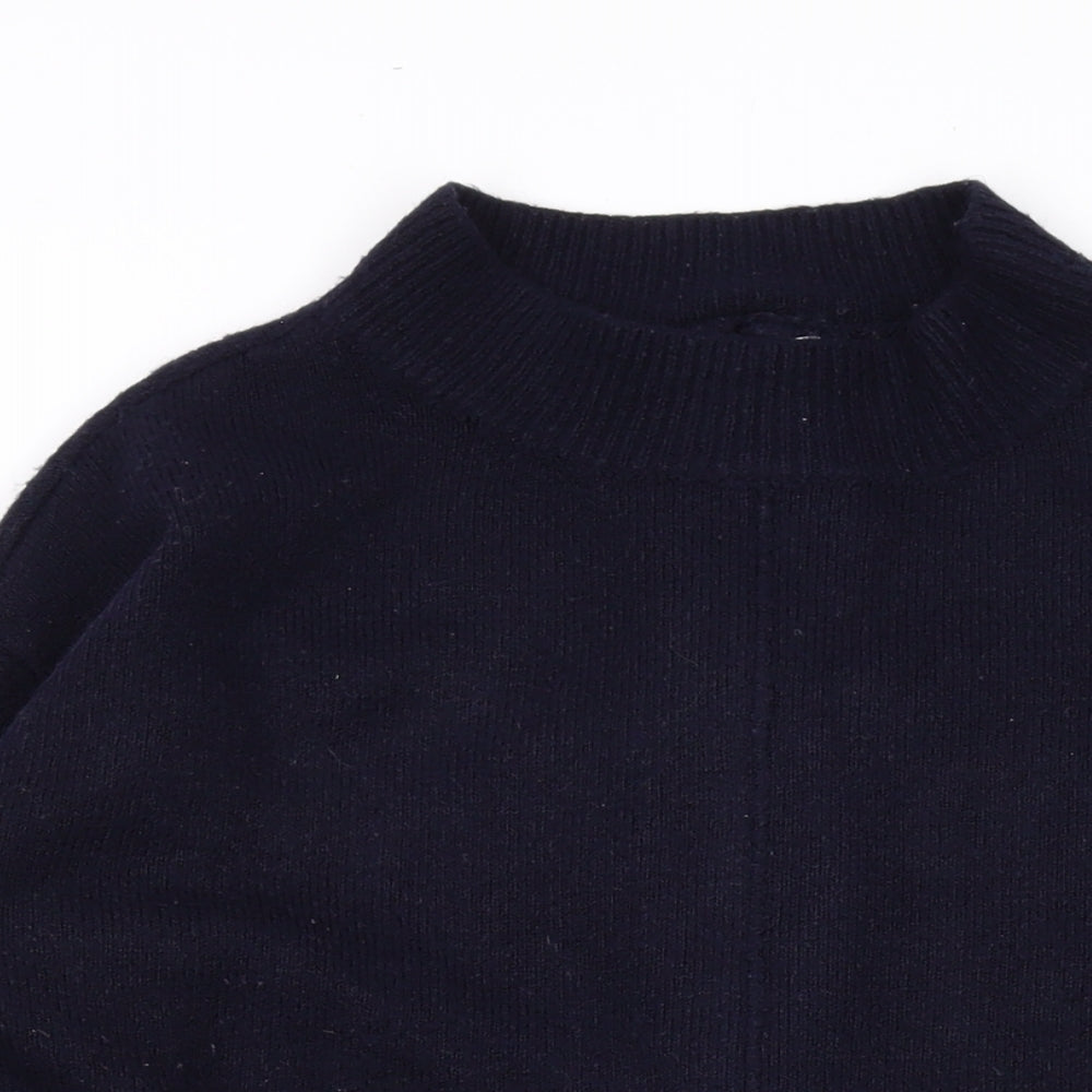 Womens UK Size 12 Red Herring Blue Pullover Jumper