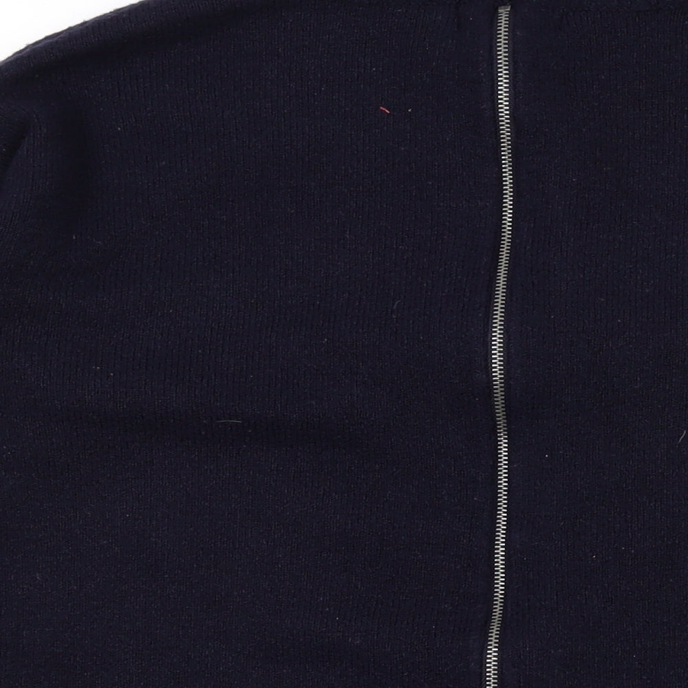 Womens UK Size 12 Red Herring Blue Pullover Jumper