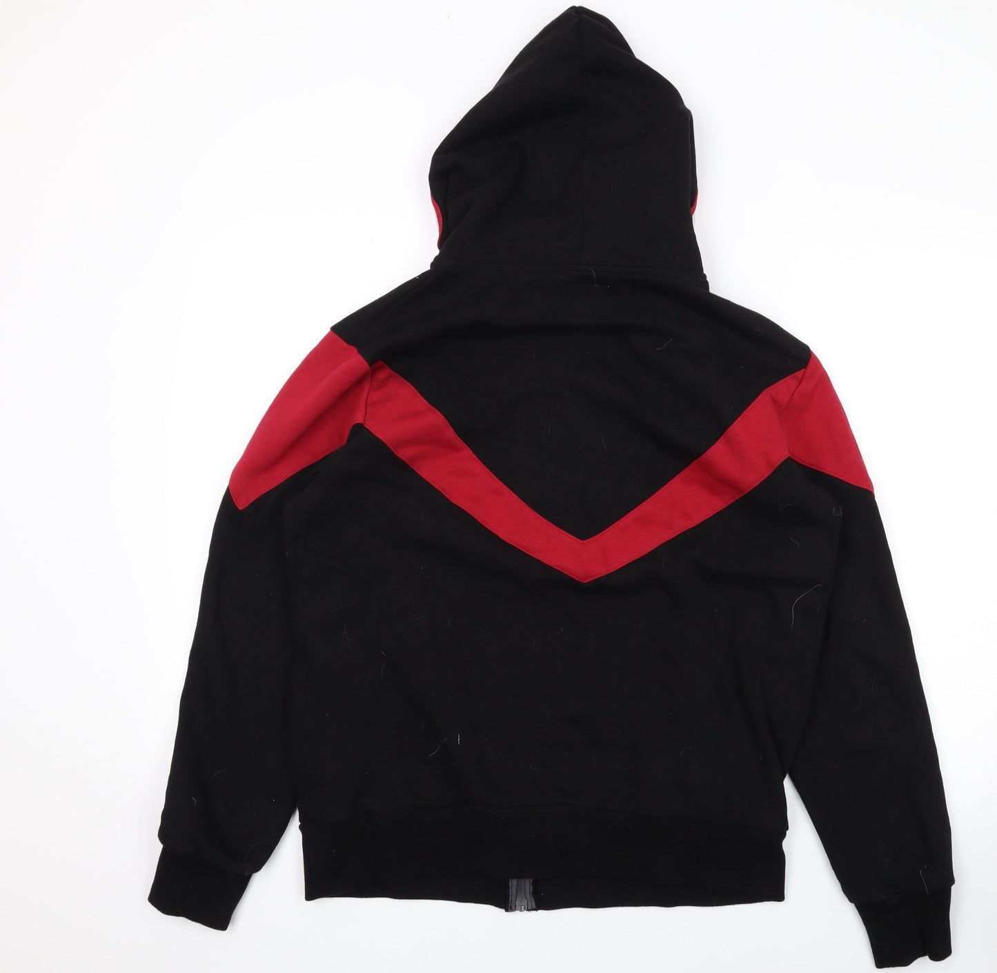Cosplay Company Mens Black Cotton Full Zip Hoodie Size M