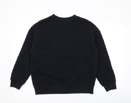 Womens UK Size 12 Marks and Spencer Black Pullover Sweatshirt