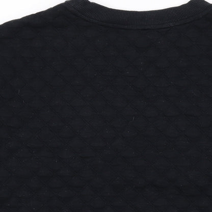 Womens UK Size 12 Marks and Spencer Black Pullover Sweatshirt