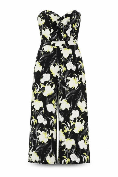 Womens UK Size 10 Miss Selfridge One-Piece Black Jumpsuit