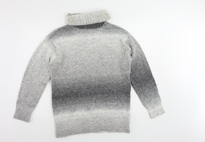 Womens UK Size S Marks and Spencer Grey Pullover Jumper