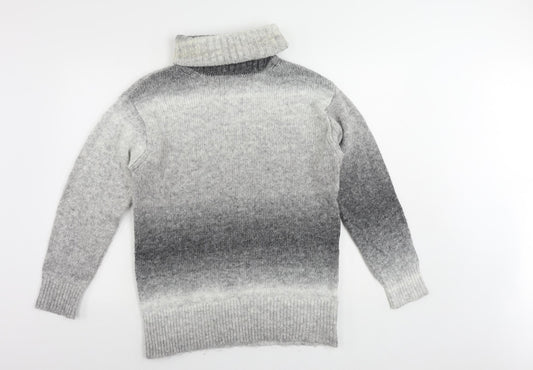 Womens UK Size S Marks and Spencer Grey Pullover Jumper